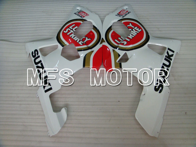 Suzuki GSXR750 2000-2003 Injection ABS Fairing - Lucky Strike - Red White - MFS6939 - Fairings Kit