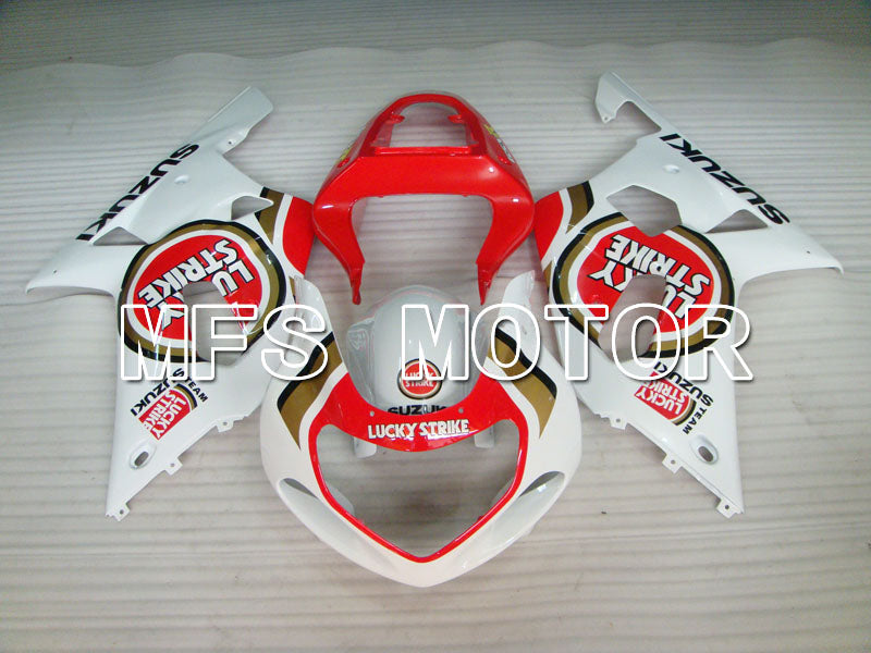 Suzuki GSXR750 2000-2003 Injection ABS Fairing - Lucky Strike - Red White - MFS6939 - Fairings Kit
