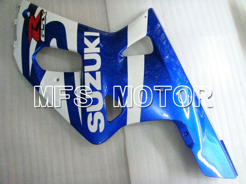 Suzuki GSXR750 2000-2003 Injection ABS Fairing - Factory Style - Black Wihte Blue - MFS6945 - Fairings Kit