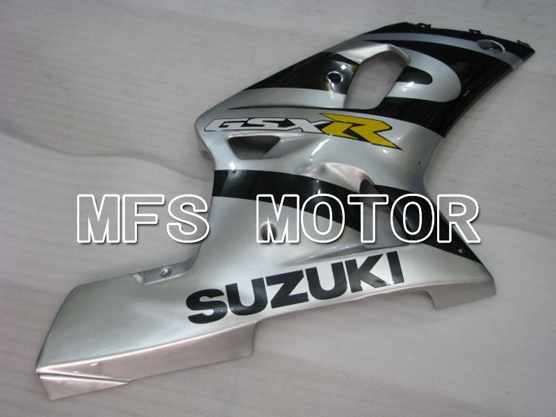 Suzuki GSXR750 2000-2003 Injection ABS Fairing - Factory Style - Black Silver - MFS6947 - Fairings Kit