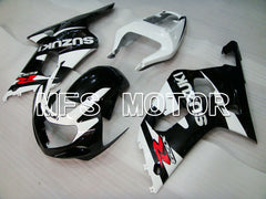 Suzuki GSXR750 2000-2003 Injection ABS Fairing - Factory Style - Black White - MFS6946 - Fairings Kit