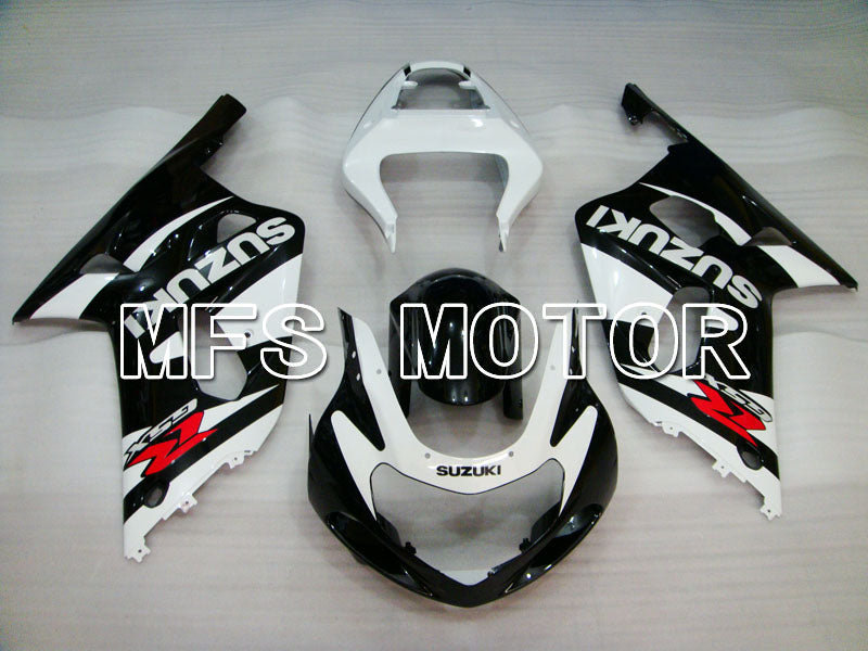 Suzuki GSXR750 2000-2003 Injection ABS Fairing - Factory Style - Black White - MFS6946 - Fairings Kit