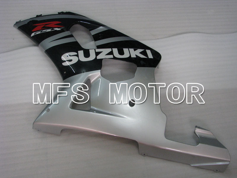 Suzuki GSXR600 2001-2003 Injection ABS Fairing - Factory Style - Black Silver - MFS2121 - Fairings Kit