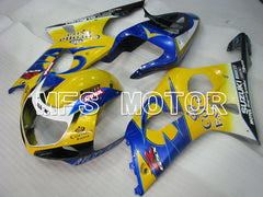 Suzuki GSXR750 2000-2003 Injection ABS Fairing - Factory Style - Black Yellow Blue - MFS6954 - Fairings Kit