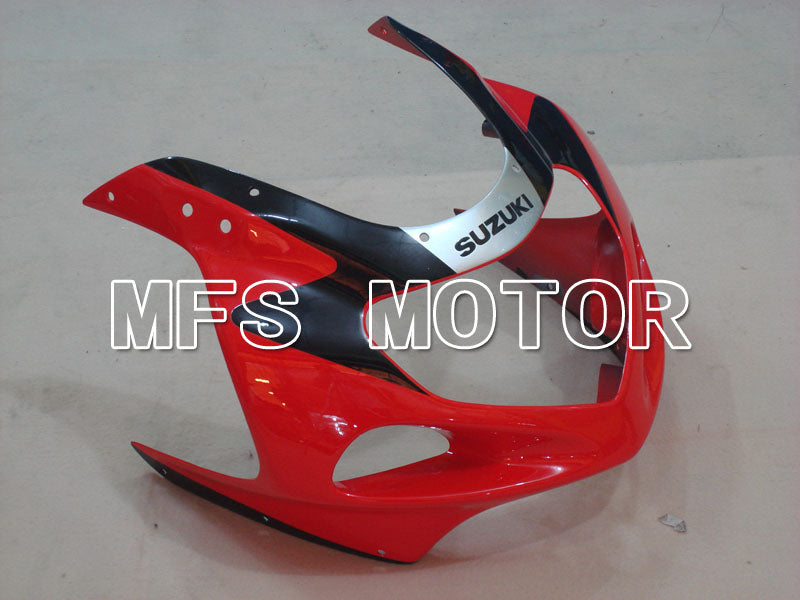 Suzuki GSXR750 2000-2003 Injection ABS Fairing - Factory Style - Black Red Silver - MFS6955 - Fairings Kit