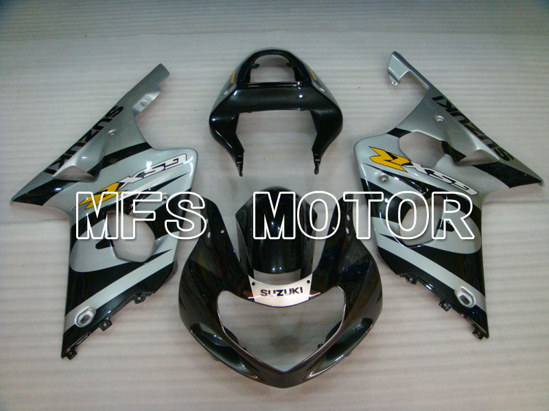 Suzuki GSXR750 2000-2003 Injection ABS Fairing - Factory Style - Black Silver - MFS6952 - Fairings Kit