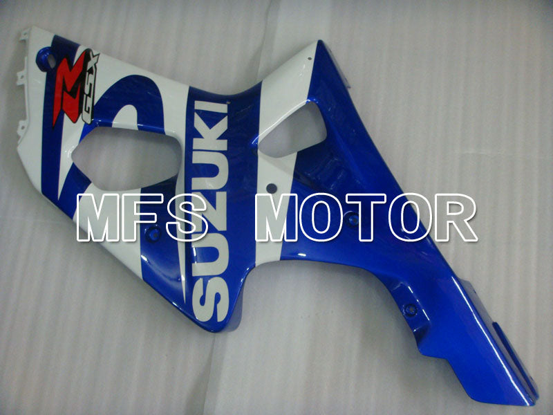 Suzuki GSXR600 2001-2003 Injection ABS Fairing - Factory Style - Black Blue White - MFS2137 - Fairings Kit