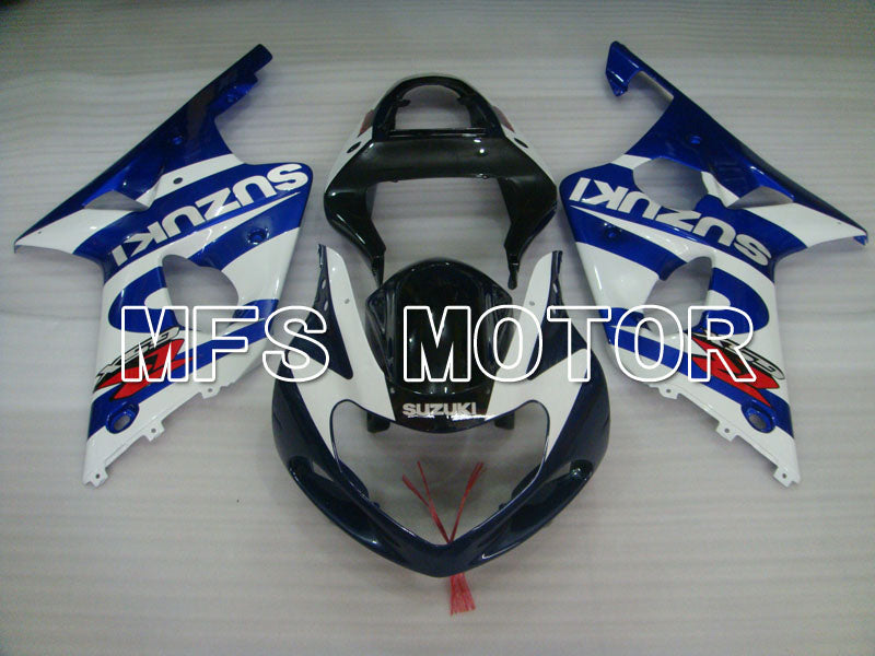 Suzuki GSXR750 2000-2003 Injection ABS Fairing - Factory Style - Black Blue White - MFS6956 - Fairings Kit