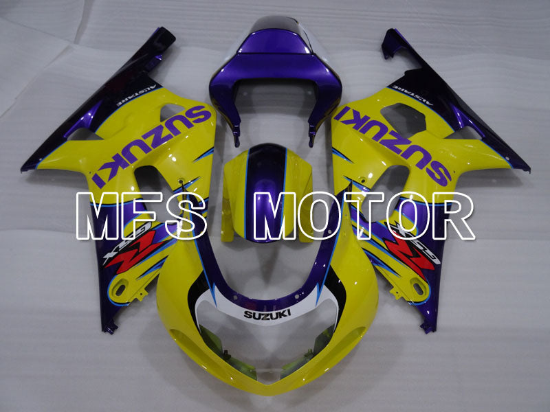Suzuki GSXR750 2000-2003 Injection ABS Fairing - Factory Style - Yellow Purple - MFS6959 - Fairings Kit