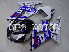 Suzuki GSXR750 2000-2003 Injection ABS Fairing - MOTUL - White Blue - MFS6960 - Fairings Kit