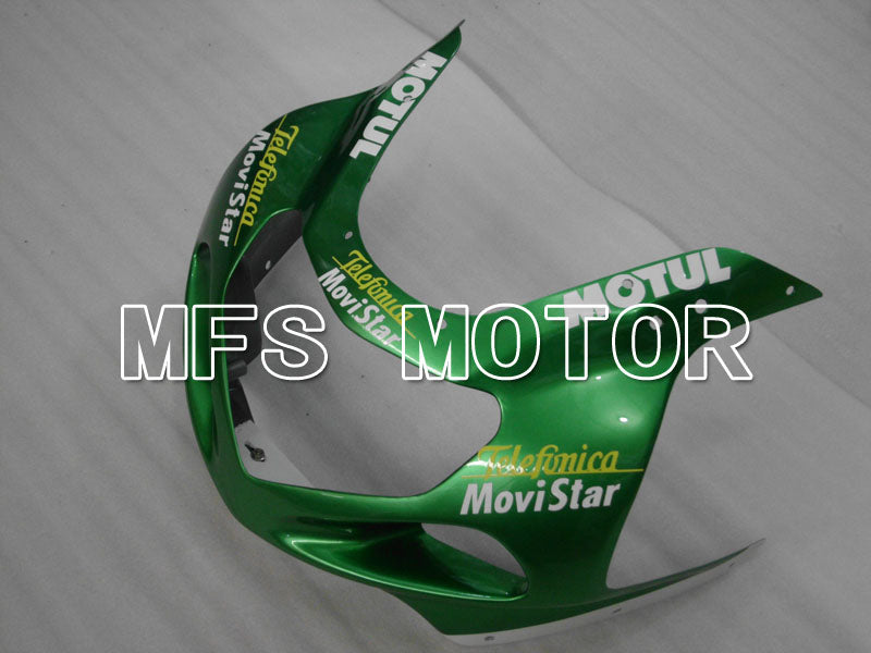Suzuki GSXR750 2000-2003 Injection ABS Fairing - Movistar - Green - MFS6975 - Fairings Kit
