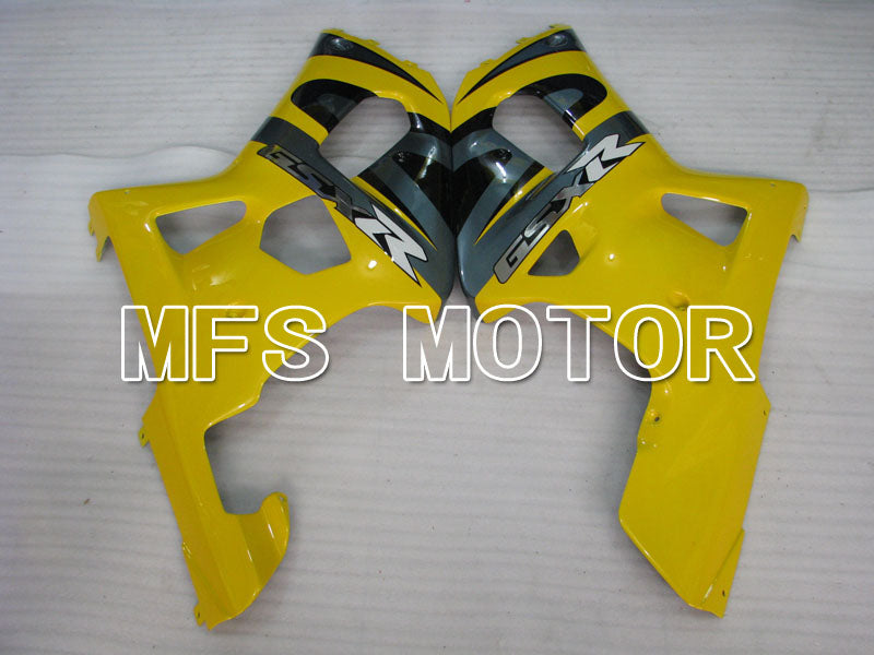 Suzuki GSXR750 2000-2003 Injection ABS Fairing - Factory Style - Black Yellow - MFS6979 - Fairings Kit