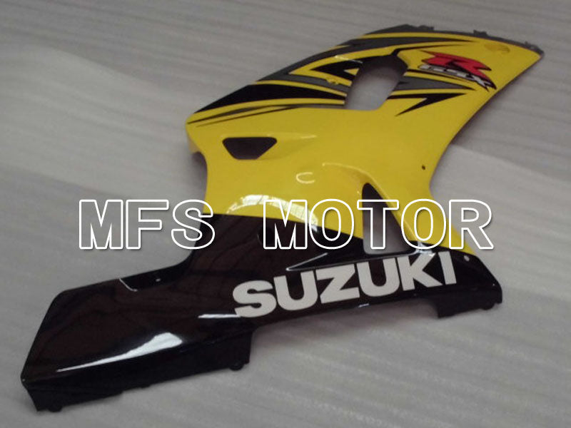 Suzuki GSXR600 2001-2003 Injection ABS Fairing - Factory Style - Black Yellow - MFS2169 - Fairings Kit