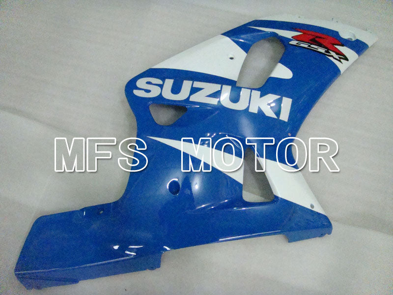 Suzuki GSXR600 2001-2003 Injection ABS Fairing - Factory Style - White Blue - MFS2171 - Fairings Kit