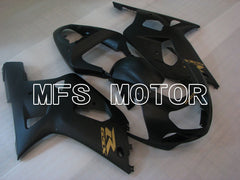 Suzuki GSXR750 2000-2003 Injection ABS Fairing - Factory Style - Matte Black - MFS6988 - Fairings Kit