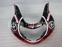 Suzuki GSXR600 2001-2003 Injection ABS Fairing - Jordan - Black Red - MFS2186 - Fairings Kit