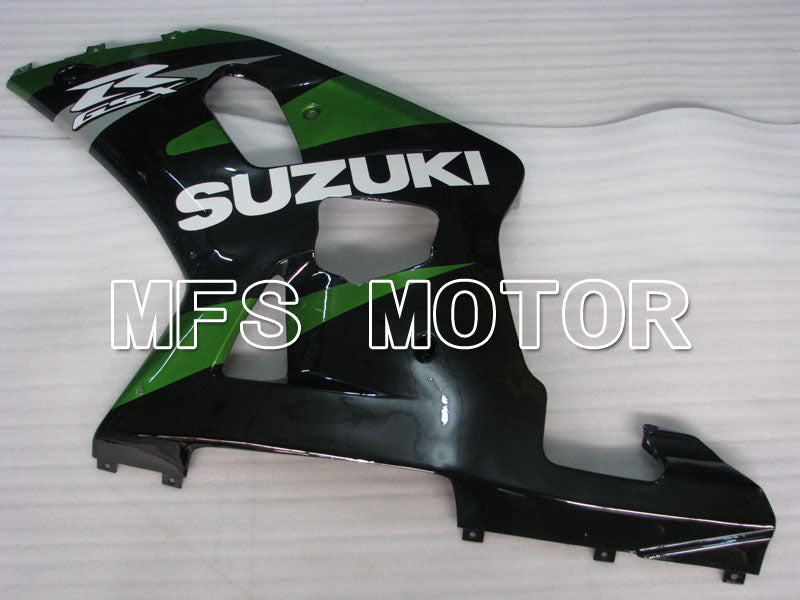 Suzuki GSXR750 2000-2003 Injection ABS Fairing - Factory Style - Black Green - MFS6993 - Fairings Kit