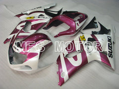 Suzuki GSXR600 2001-2003 Injection ABS Fairing - Factory Style - White Purple - MFS2193 - Fairings Kit