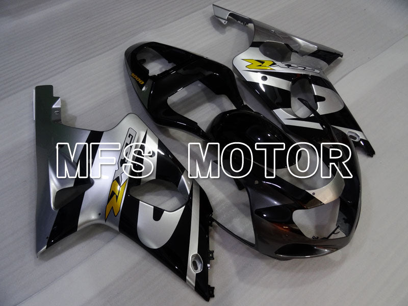 Suzuki GSXR750 2000-2003 Injection ABS Fairing - Factory Style - Black Silver - MFS6995 - Fairings Kit