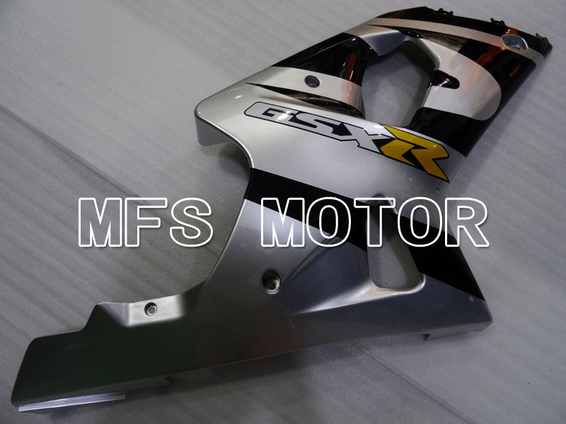 Suzuki GSXR600 2001-2003 Injection ABS Fairing - Factory Style - Black Silver - MFS2196 - Fairings Kit