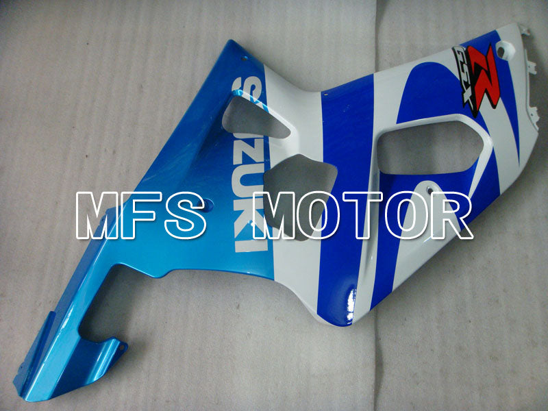 Suzuki GSXR750 2000-2003 Injection ABS Fairing - Factory Style - White Blue - MFS7004 - Fairings Kit