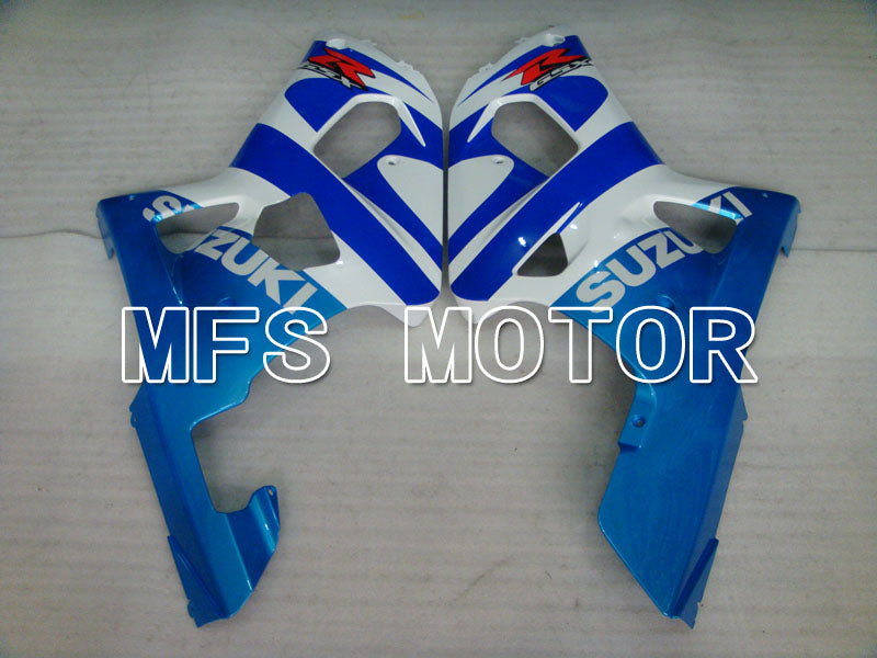 Suzuki GSXR600 2001-2003 Injection ABS Fairing - Factory Style - White Blue - MFS2210 - Fairings Kit