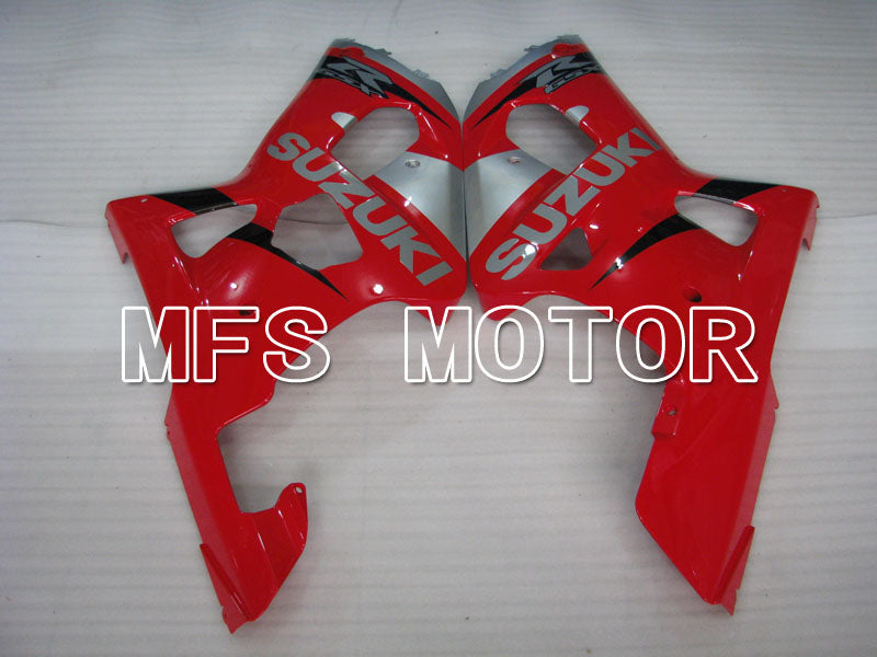 Suzuki GSXR600 2001-2003 Injection ABS Fairing - Factory Style - Black Red Silver - MFS2213 - Fairings Kit