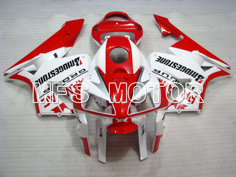 Honda CBR600RR 2005-2006 Injection ABS Fairing - PRAMAC - White Red - MFS2217 - Fairings Kit