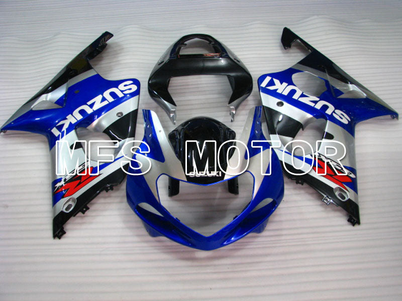Suzuki GSXR600 2001-2003 Injection ABS Fairing - Factory Style - Black Blue Silver - MFS2219 - Fairings Kit
