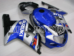 Suzuki GSXR600 2001-2003 Injection ABS Fairing - Factory Style - Black Blue Silver - MFS2221 - Fairings Kit
