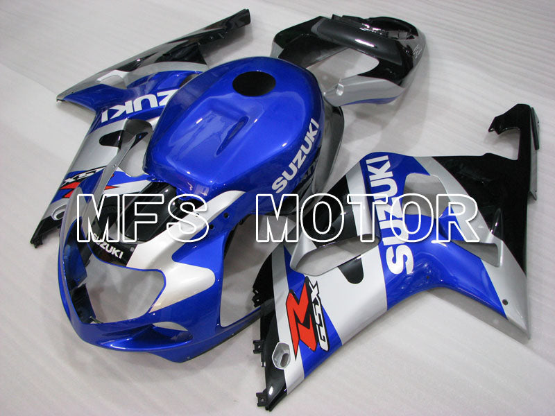 Suzuki GSXR600 2001-2003 Injection ABS Fairing - Factory Style - Black Blue Silver - MFS2221 - Fairings Kit