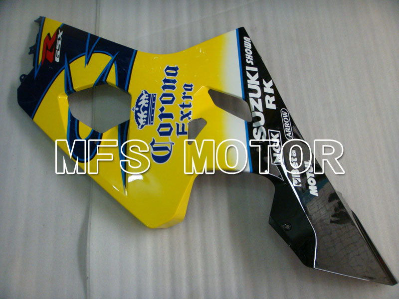 Suzuki GSXR600 GSXR750 2004-2005 Injection ABS Fairing - Corona - Black Blue Yellow - MFS2230 - Fairings Kit
