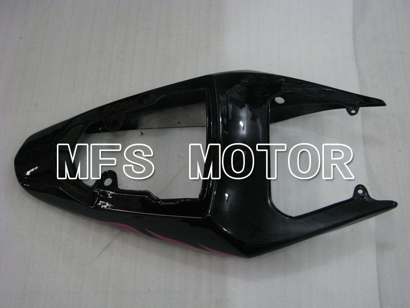 Suzuki GSXR600 GSXR750 2004-2005 Injection ABS Fairing - Flame - Black Red - MFS2239 - Fairings Kit