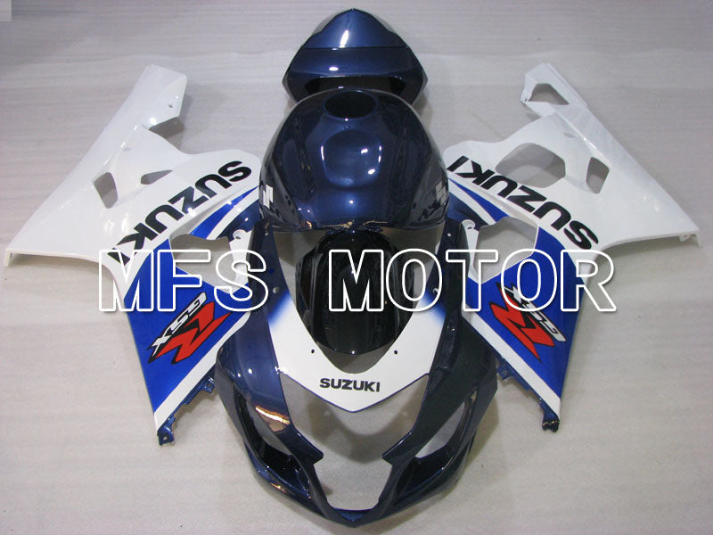 Suzuki GSXR600 GSXR750 2004-2005 Injection ABS Fairing - Factory Style - Blue White - MFS2250 - Fairings Kit