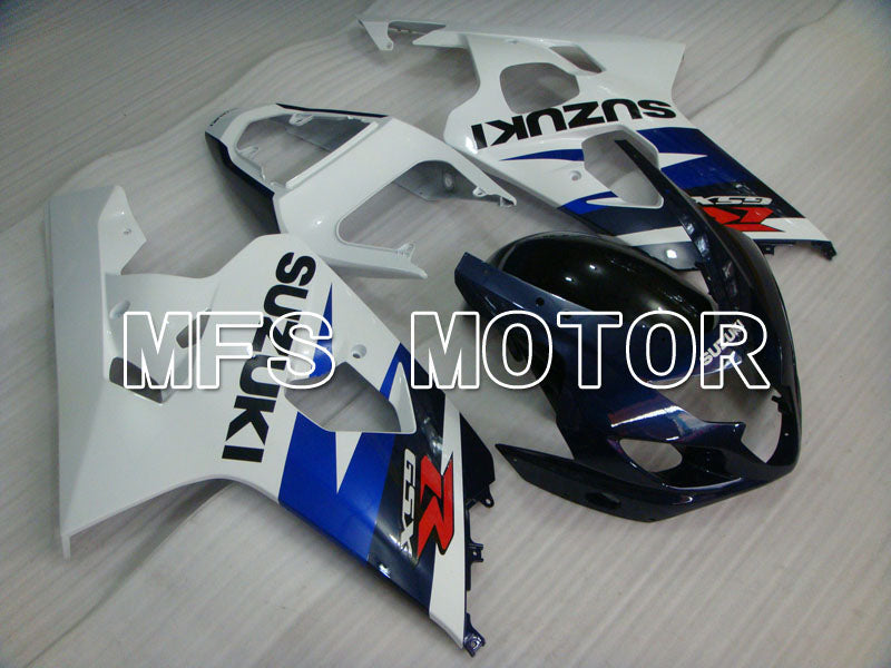 Suzuki GSXR600 GSXR750 2004-2005 Injection ABS Fairing - Factory Style - Blue White - MFS2272 - Fairings Kit