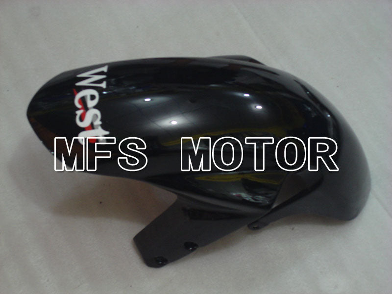 Suzuki GSXR600 GSXR750 2004-2005 Injection ABS Fairing - West - Black White - MFS2284 - Fairings Kit