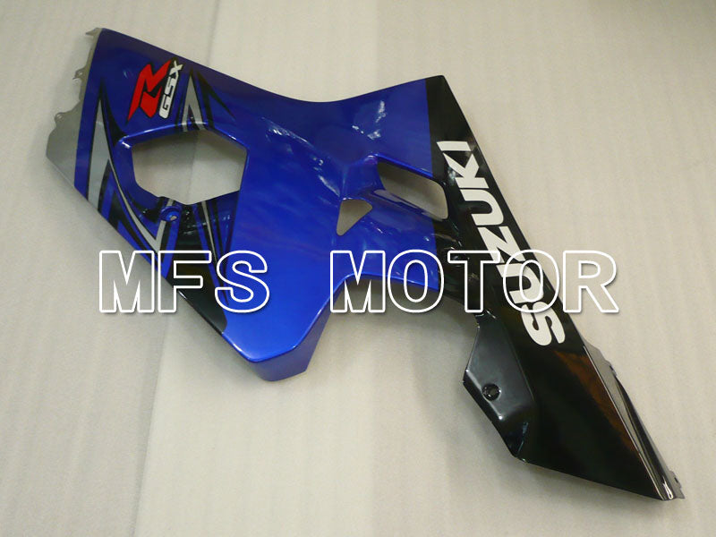 Suzuki GSXR600 GSXR750 2004-2005 Injection ABS Fairing - Factory Style - Black Blue - MFS2293 - Fairings Kit
