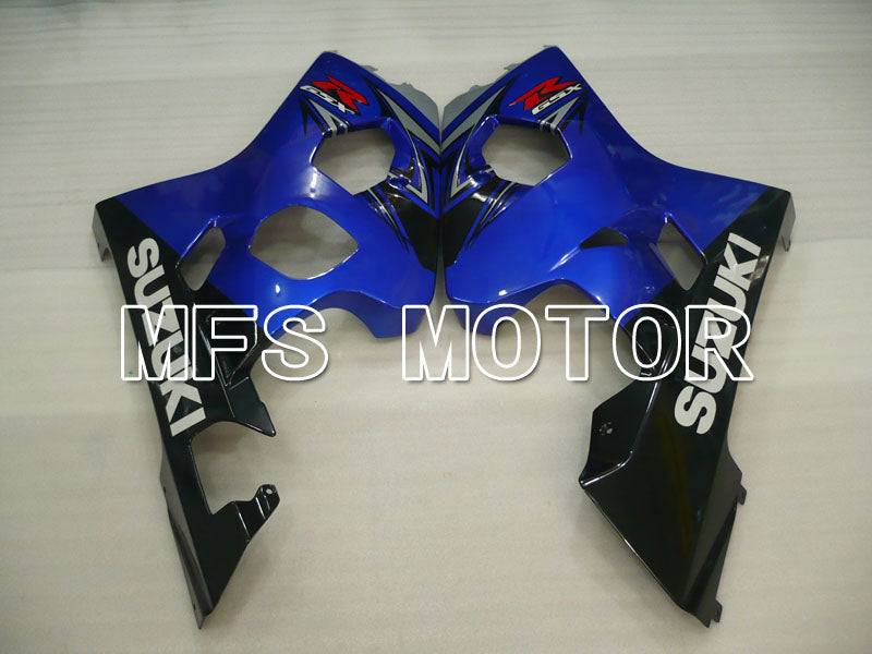 Suzuki GSXR600 GSXR750 2004-2005 Injection ABS Fairing - Factory Style - Black Blue - MFS2293 - Fairings Kit