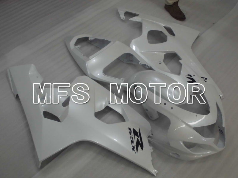 Suzuki GSXR600 GSXR750 2004-2005 Injection ABS Fairing - Factory Style - White - MFS2296 - Fairings Kit