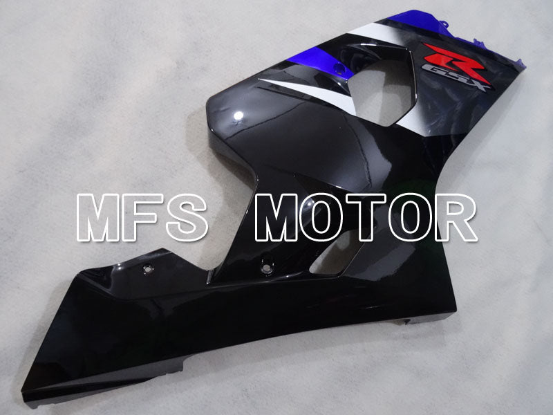 Suzuki GSXR600 GSXR750 2004-2005 Injection ABS Fairing - Factory Style - Black Blue - MFS2317 - Fairings Kit