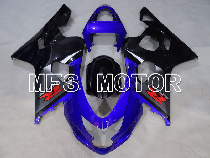 Suzuki GSXR600 GSXR750 2004-2005 Injection ABS Fairing - Factory Style - Black Blue - MFS2317 - Fairings Kit