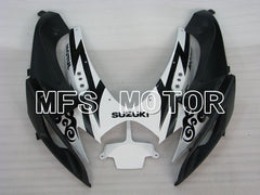 Suzuki GSXR600 GSXR750 2006-2007 Injection ABS Fairing - Corona - Black White - MFS2328 - Fairings Kit