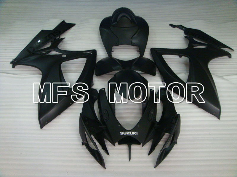 Suzuki GSXR600 GSXR750 2006-2007 Injection ABS Fairing - Factory Style - Black Matte - MFS2331 - Fairings Kit