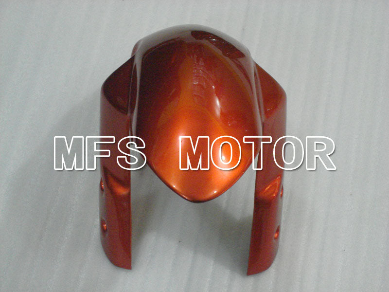 Suzuki GSXR600 GSXR750 2006-2007 Injection ABS Fairing - Flame - Black Orange - MFS2335 - Fairings Kit