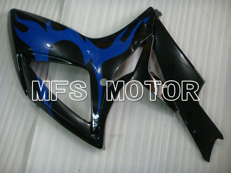 Suzuki GSXR600 GSXR750 2006-2007 Injection ABS Fairing - Factory Style - Black Blue - MFS2336 - Fairings Kit