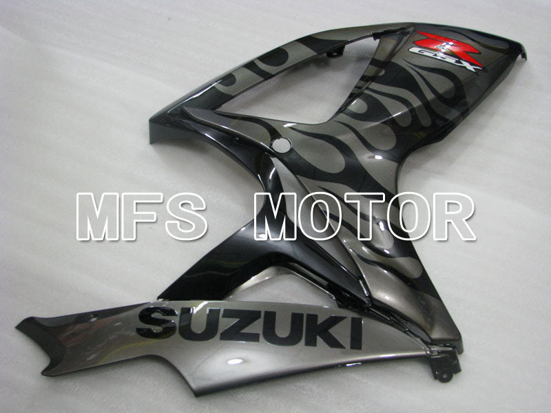 Suzuki GSXR600 GSXR750 2006-2007 Injection ABS Fairing - Factory Style - Black Gray - MFS2339 - Fairings Kit
