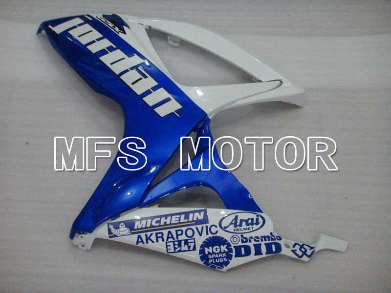 Suzuki GSXR600 GSXR750 2006-2007 Injection ABS Fairing - Jordan - Blue White - MFS2343 - Fairings Kit