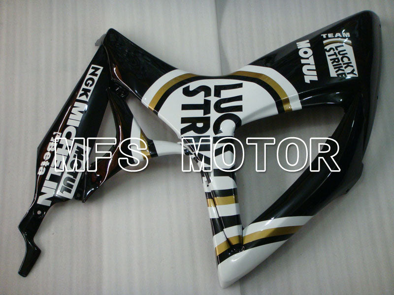 Suzuki GSXR600 GSXR750 2006-2007 Injection ABS Fairing - Lucky Strike - Black White - MFS2349 - Fairings Kit