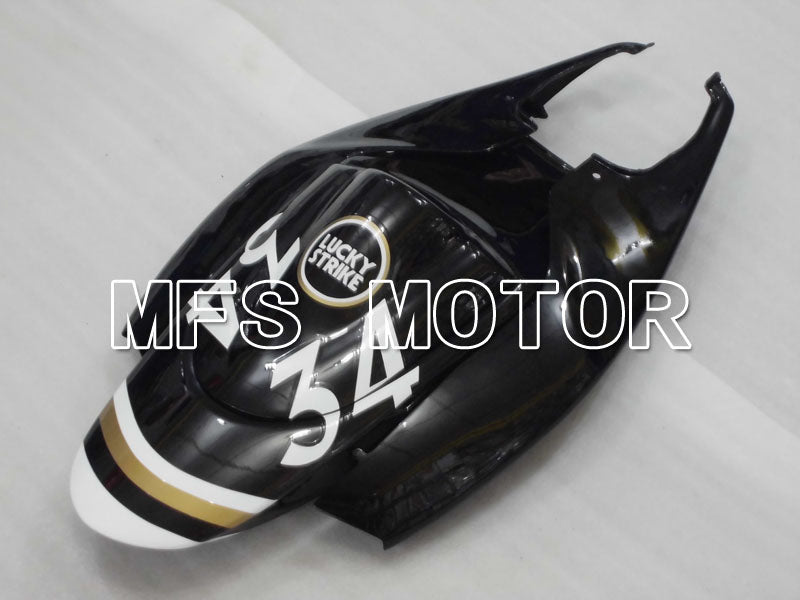 Suzuki GSXR600 GSXR750 2006-2007 Injection ABS Fairing - Lucky Strike - Black White - MFS2350 - Fairings Kit