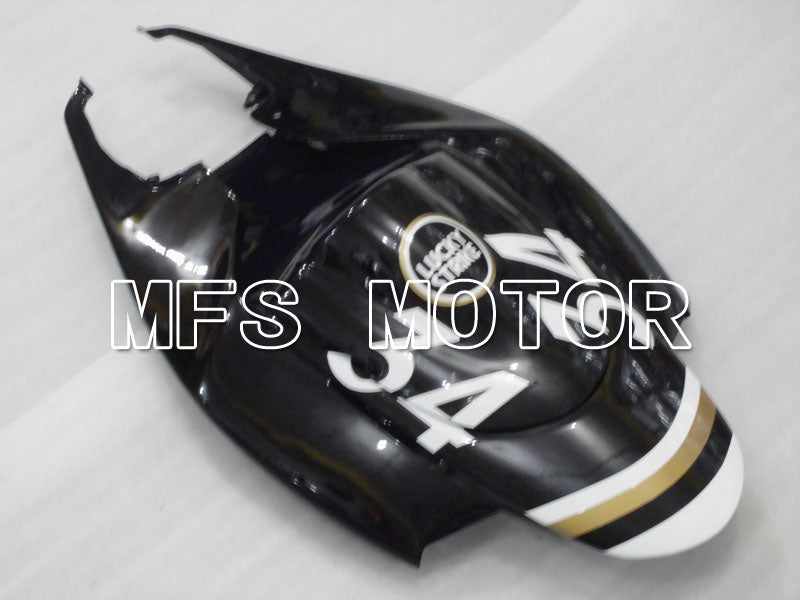 Suzuki GSXR600 GSXR750 2006-2007 Injection ABS Fairing - Lucky Strike - Black White - MFS2350 - Fairings Kit
